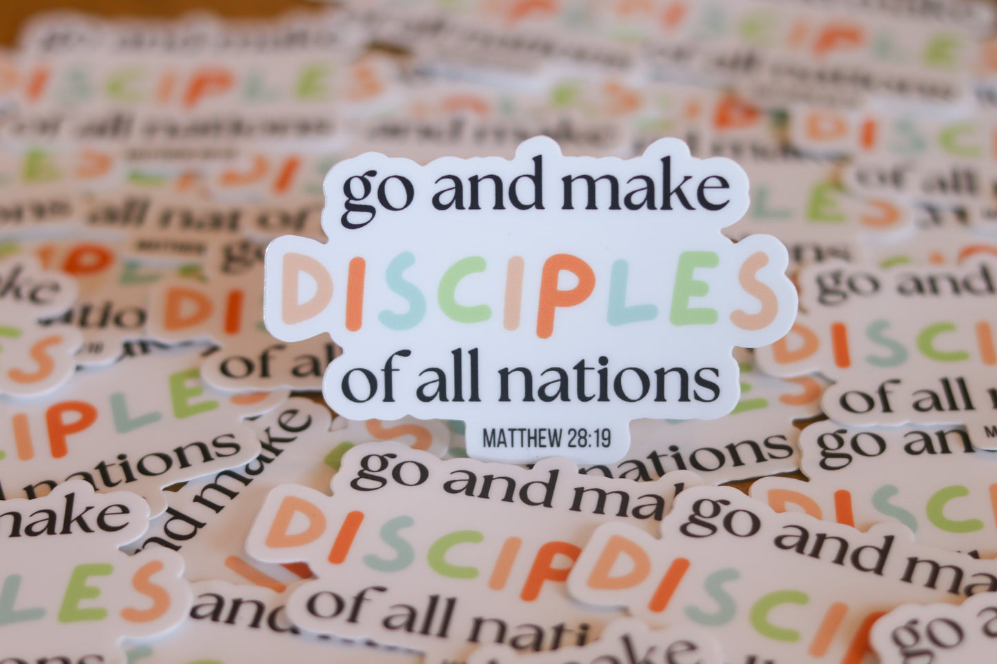 Matthew 28:19 Sticker