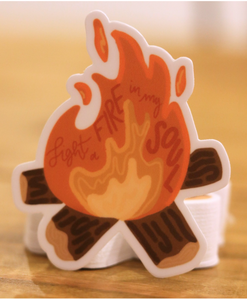 Light a Fire | Sticker