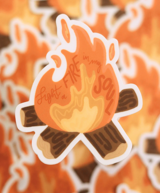 Light a Fire | Sticker